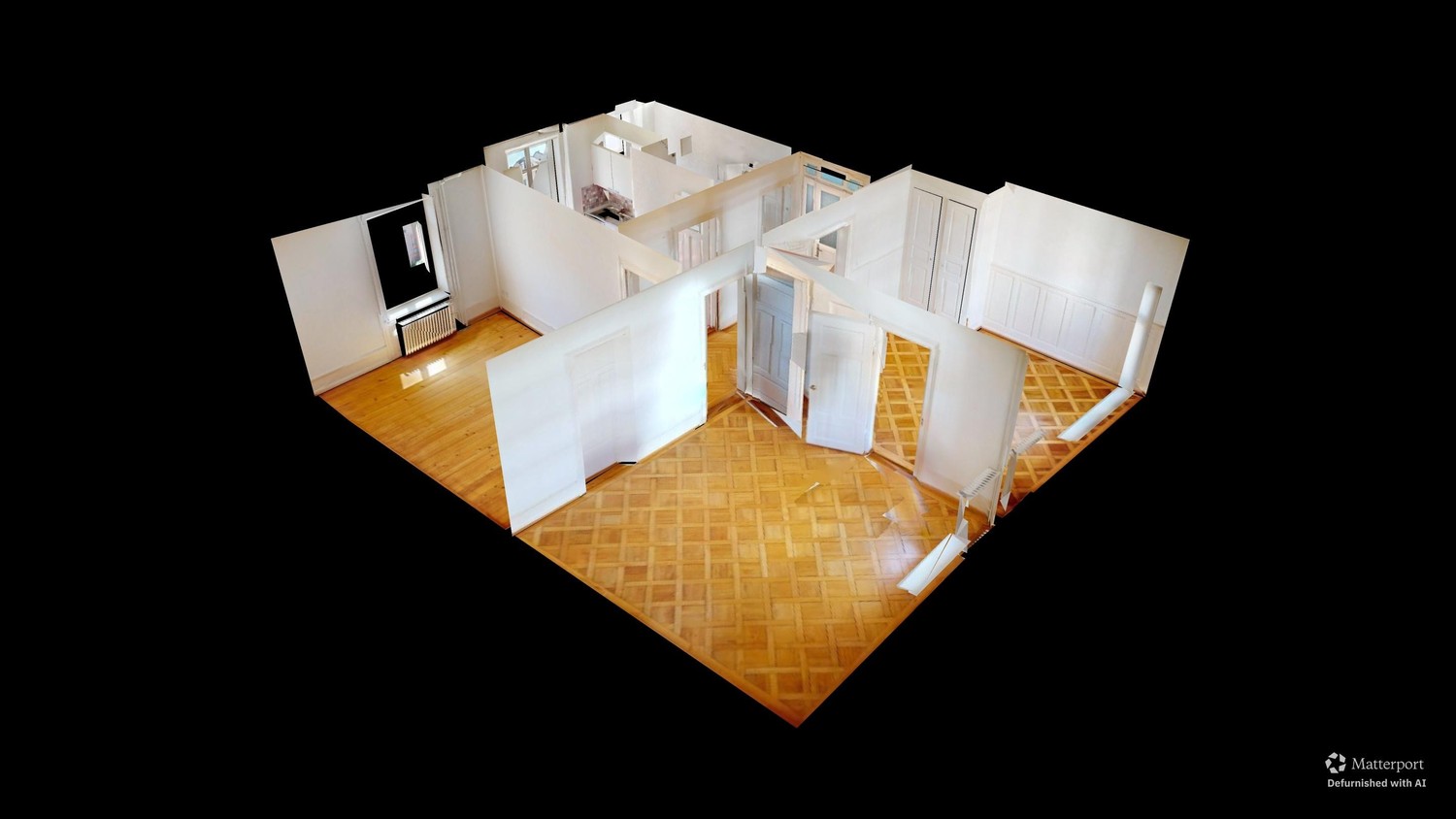 3 rooms apartment
