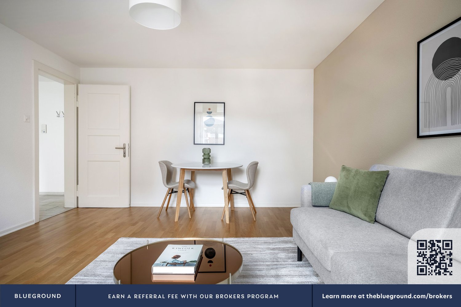 Appartement meublé de 2 ½ pièces