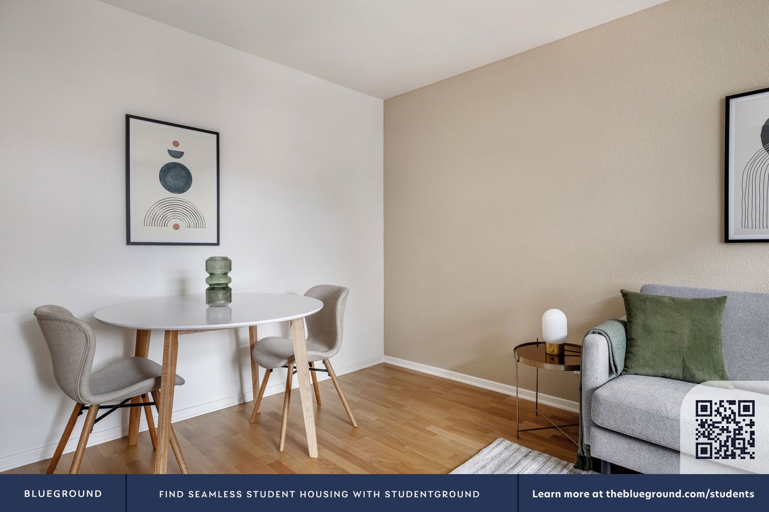 Appartement meublé de 2 ½ pièces