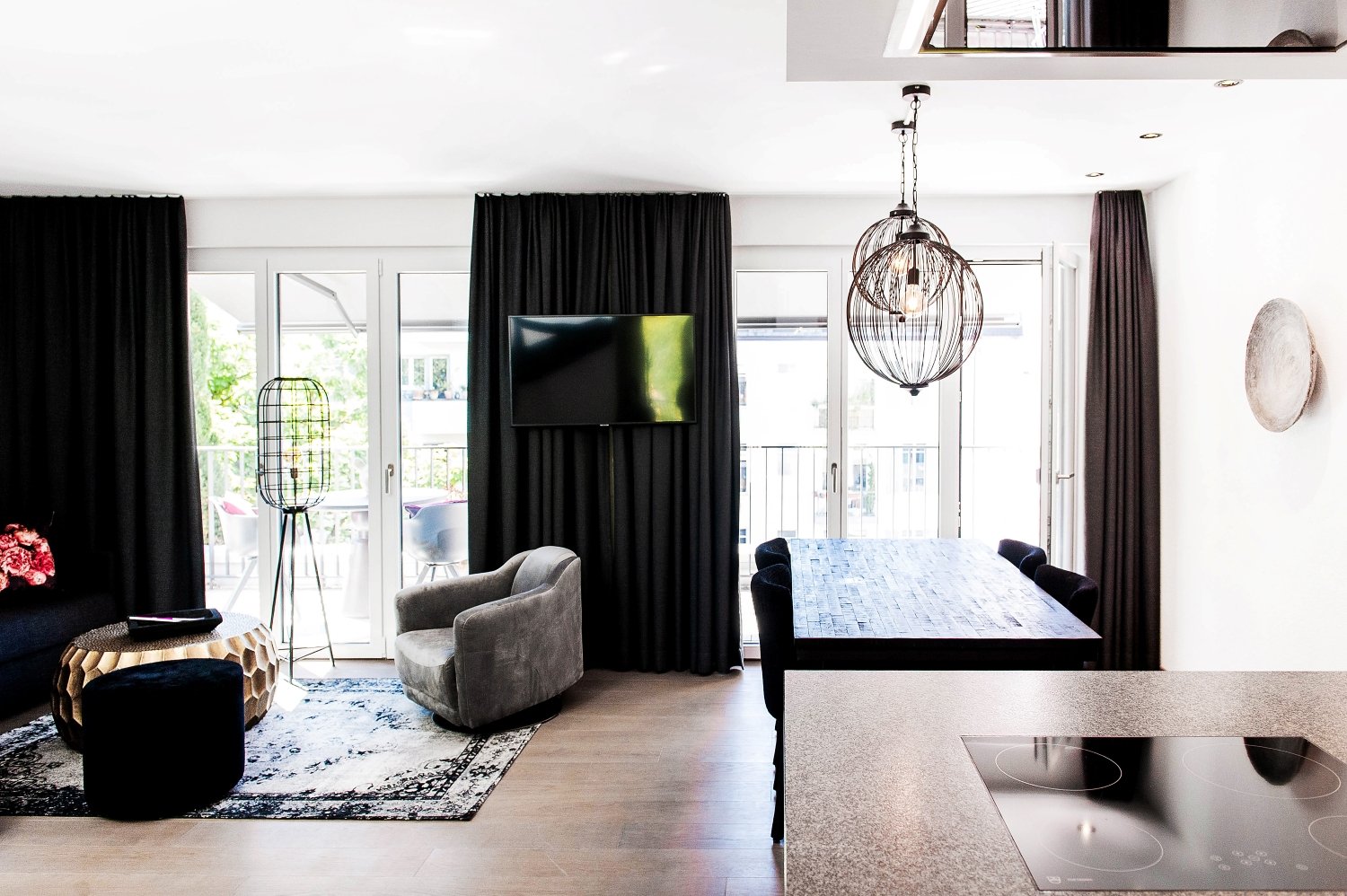 2 ½ rooms furnished flat