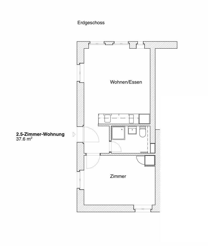 2 ½ rooms apartment, Foto 8 von 8