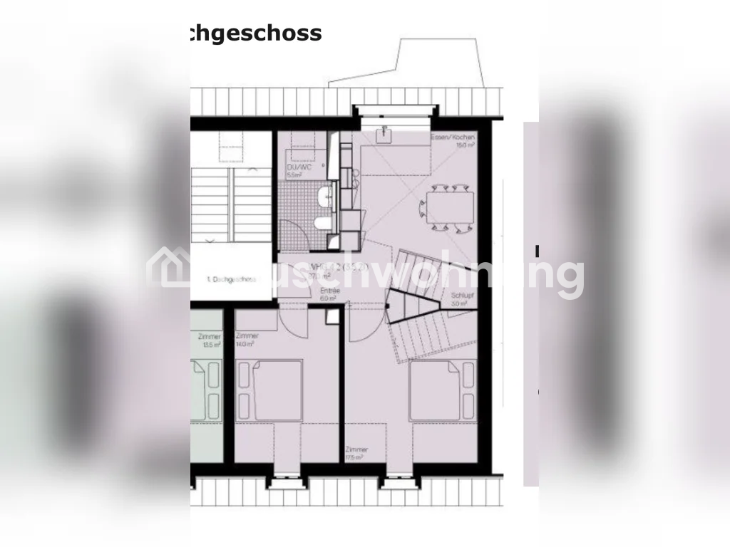 3 ½ rooms duplex