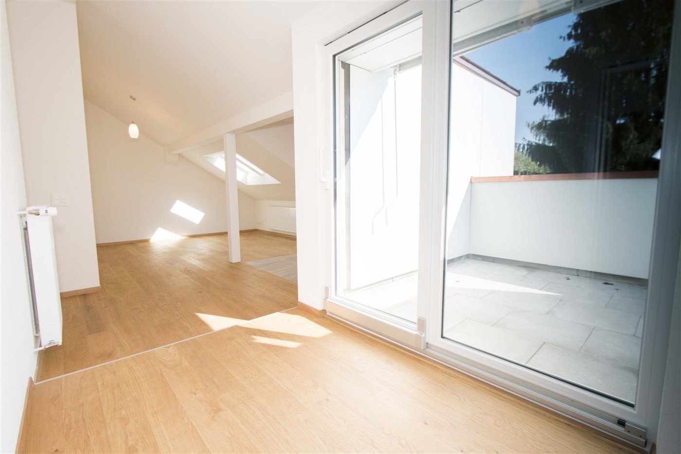 2 rooms roof flat