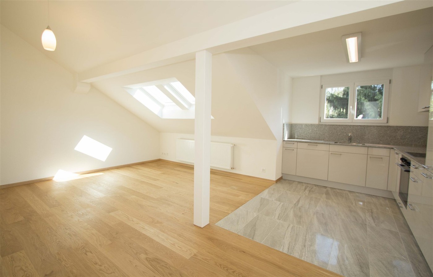 2 rooms roof flat