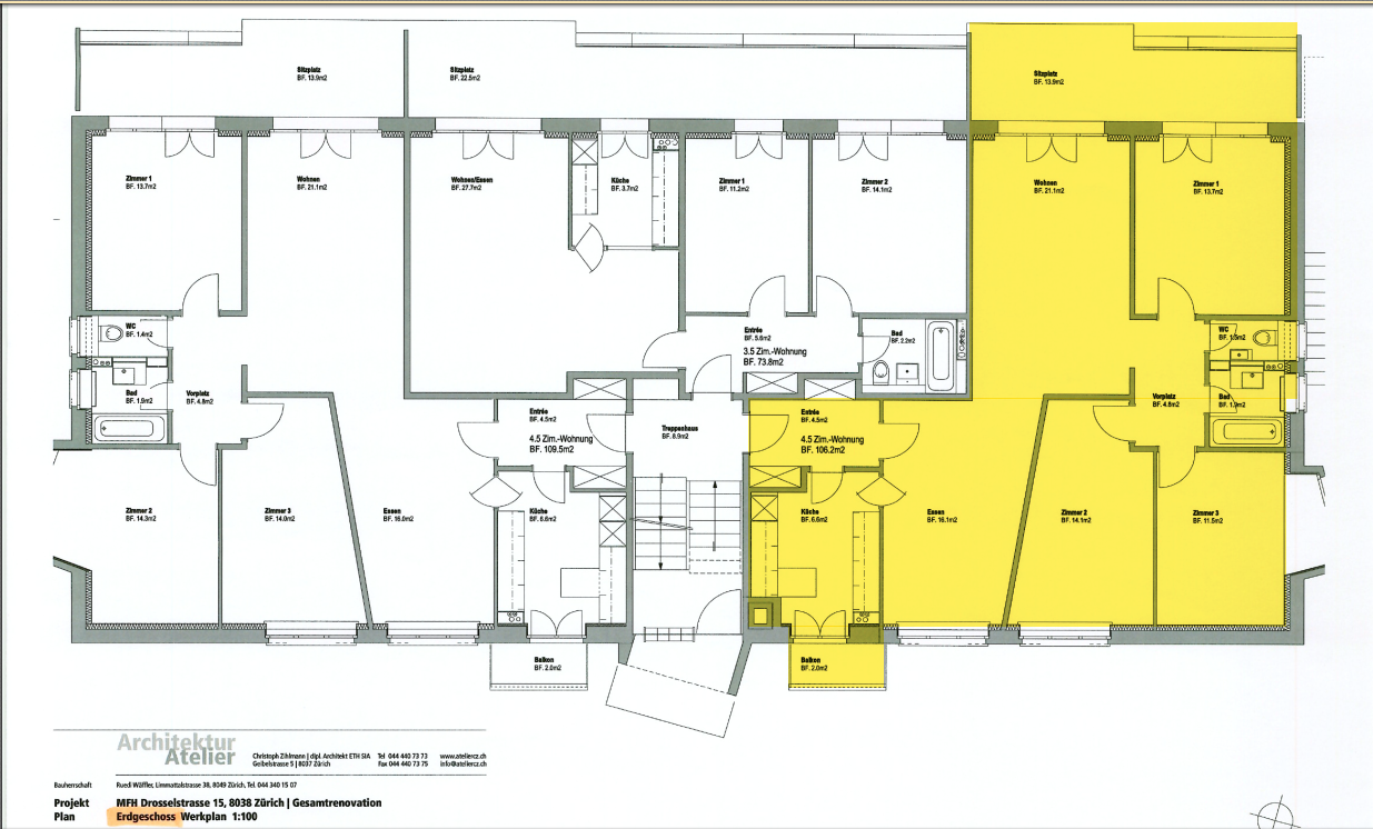 Appartement de 2 ½ pièces