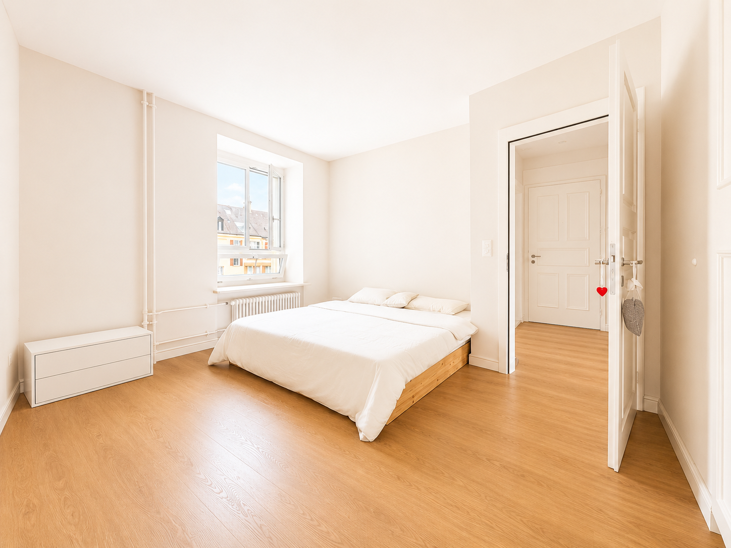 2 ½ rooms furnished flat