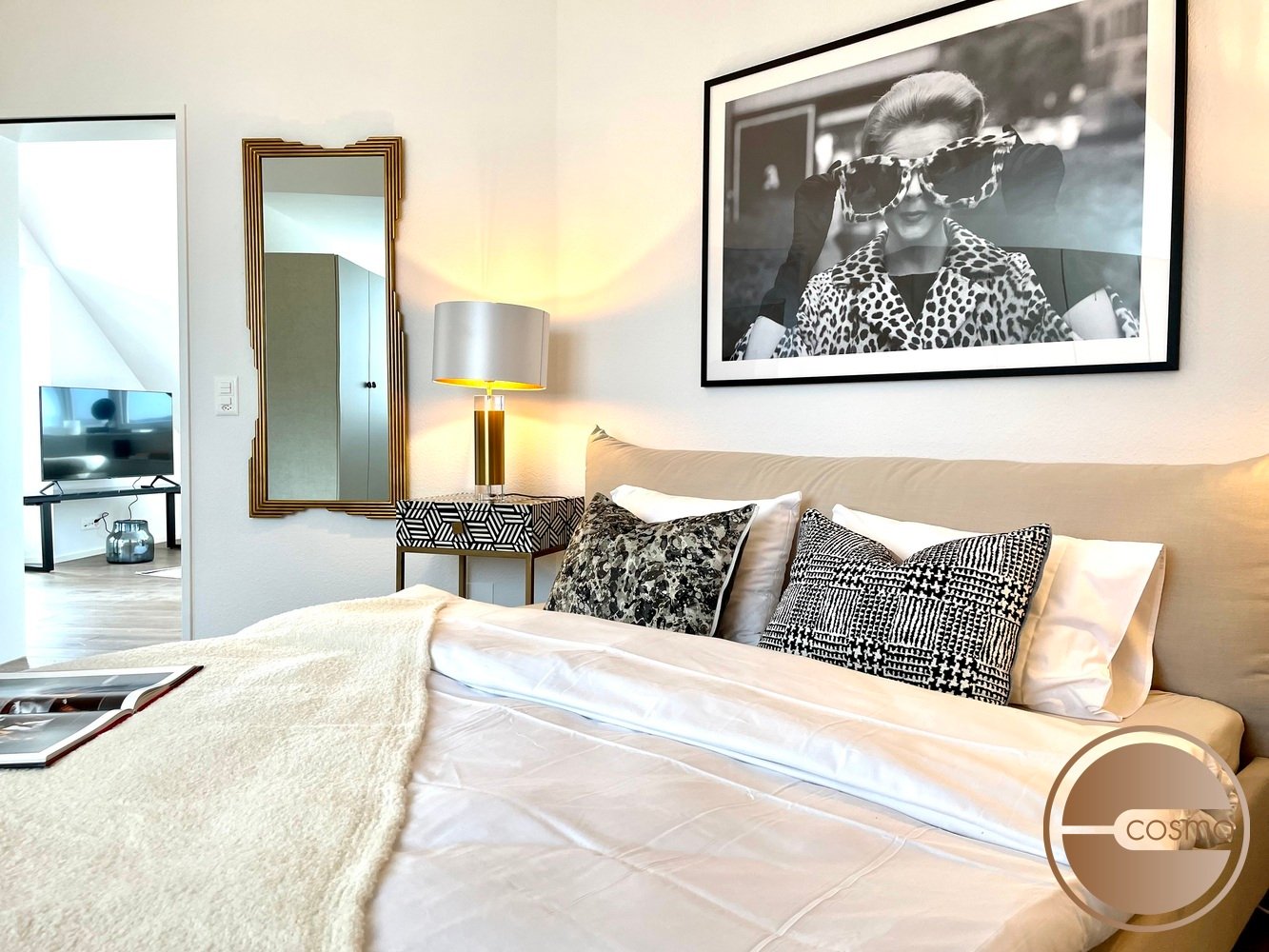 3 ½ rooms furnished flat