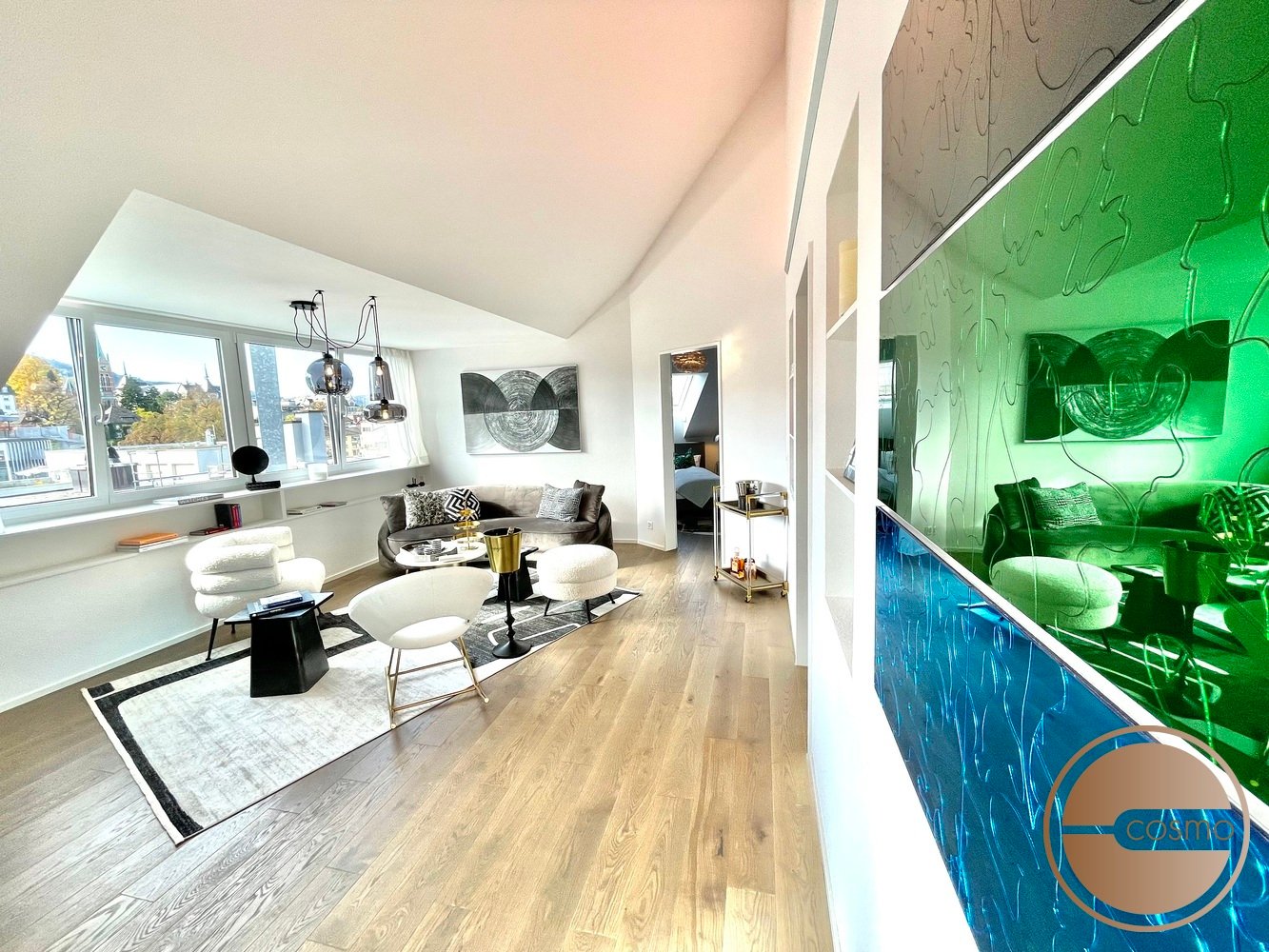 3 ½ rooms furnished flat