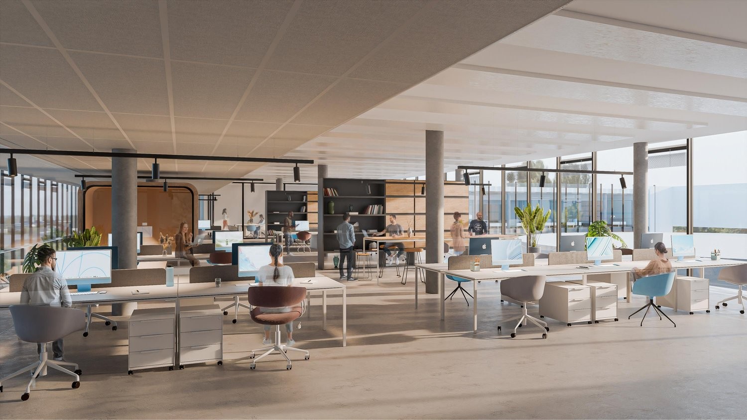 61m² office