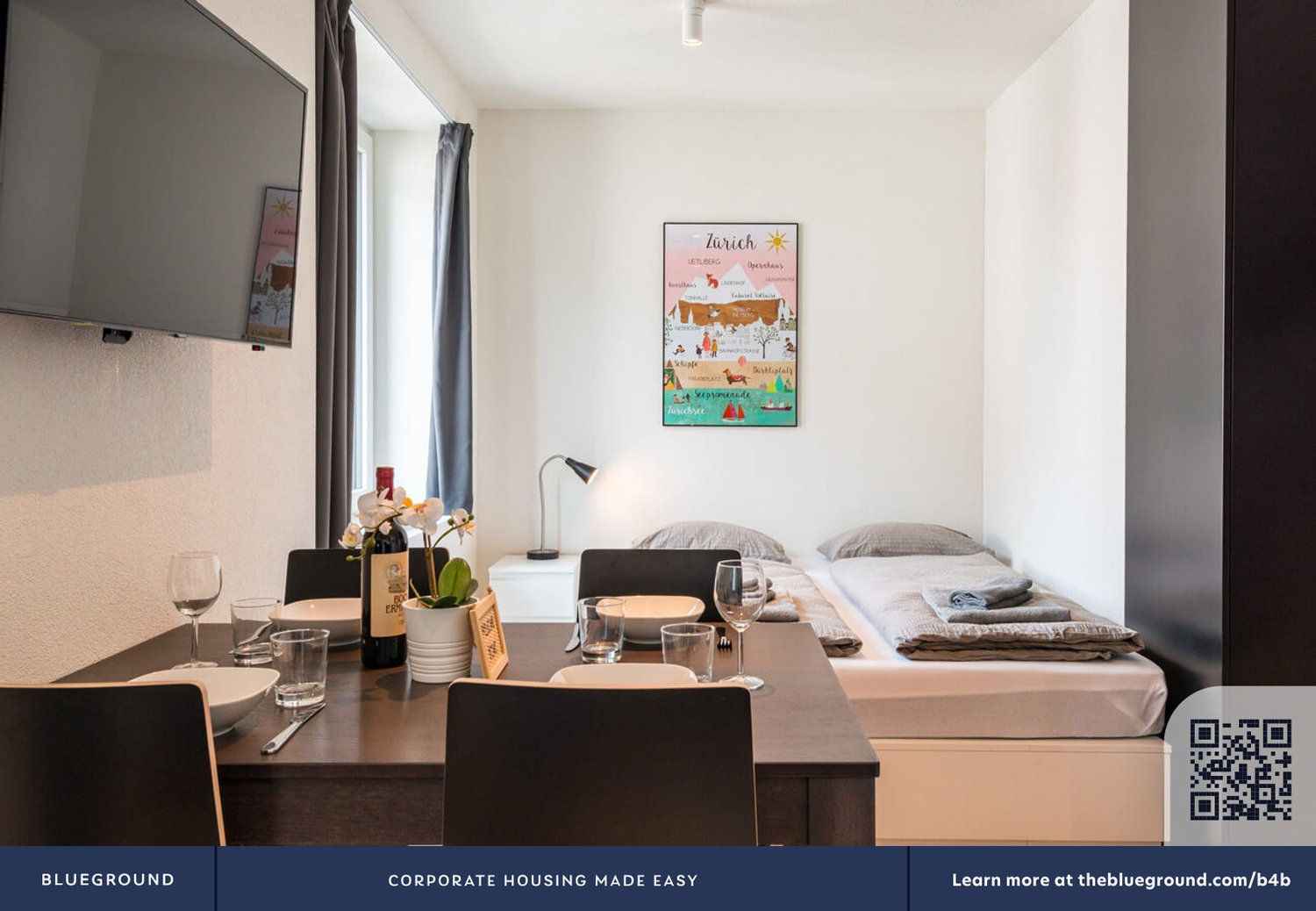 1 room furnished flat, Foto 4 von 10