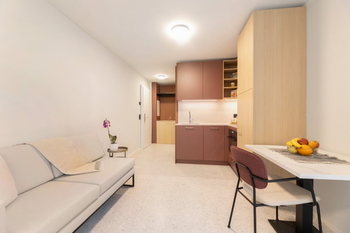 Appartement meublé de 2 pièces, photo 4 sur 6