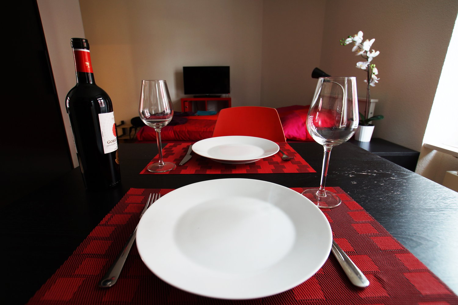 1 room furnished flat