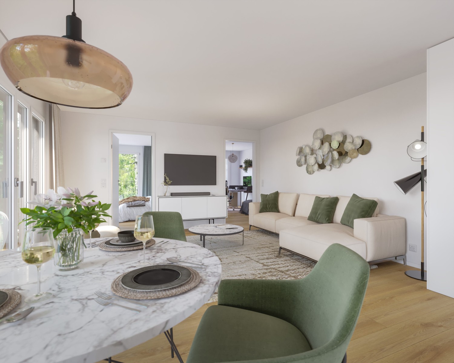 2 ½ rooms apartment