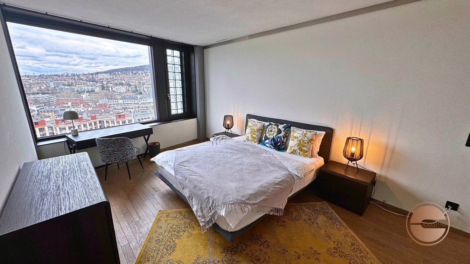 4 rooms furnished flat