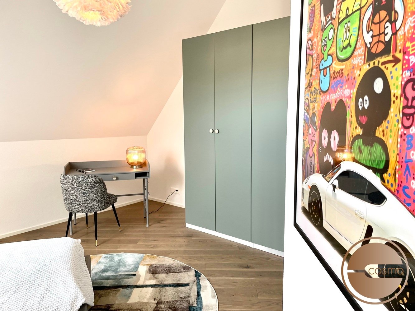 3 ½ rooms furnished flat