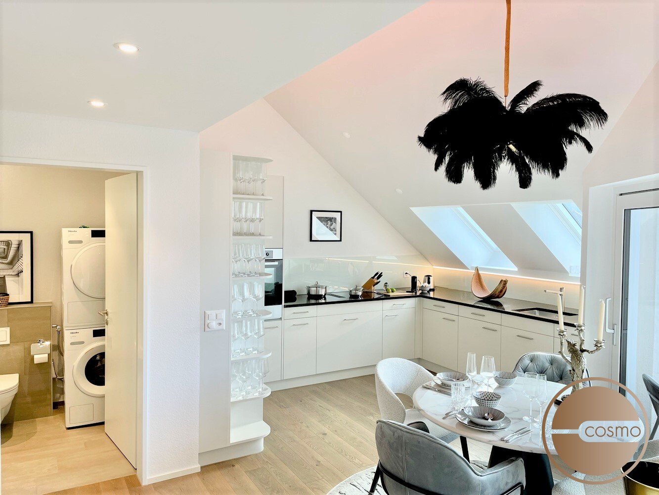 3 ½ rooms furnished flat