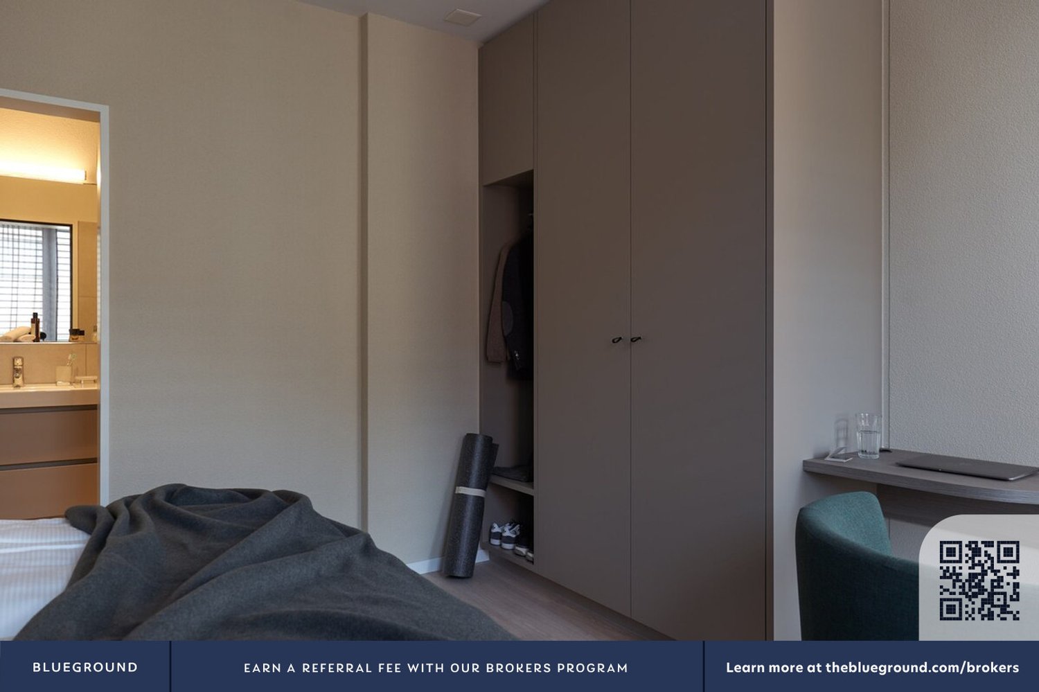 2 rooms furnished flat