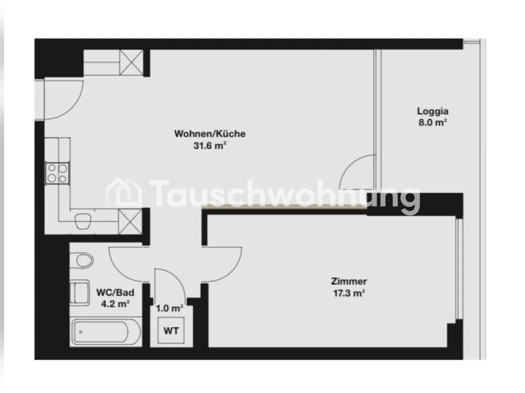 2 ½ rooms apartment