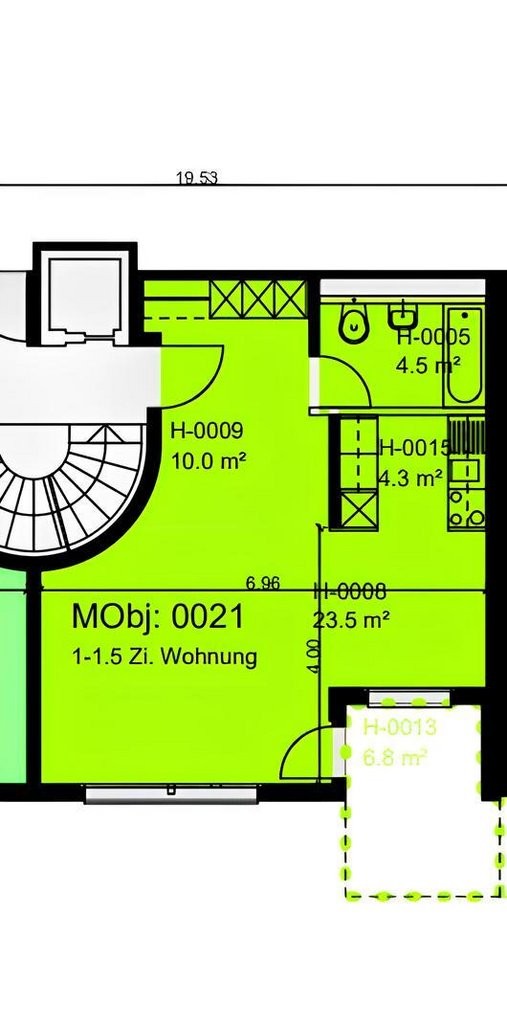 1 ½ rooms apartment, Foto 4 von 4