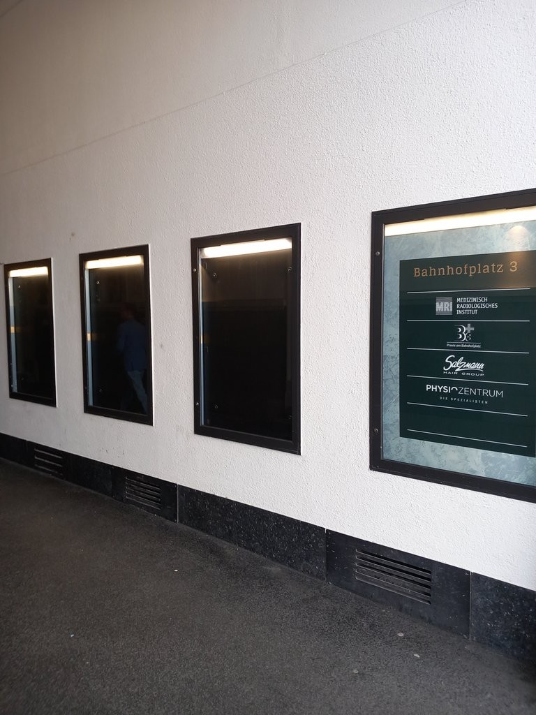 Vitrine de présentation