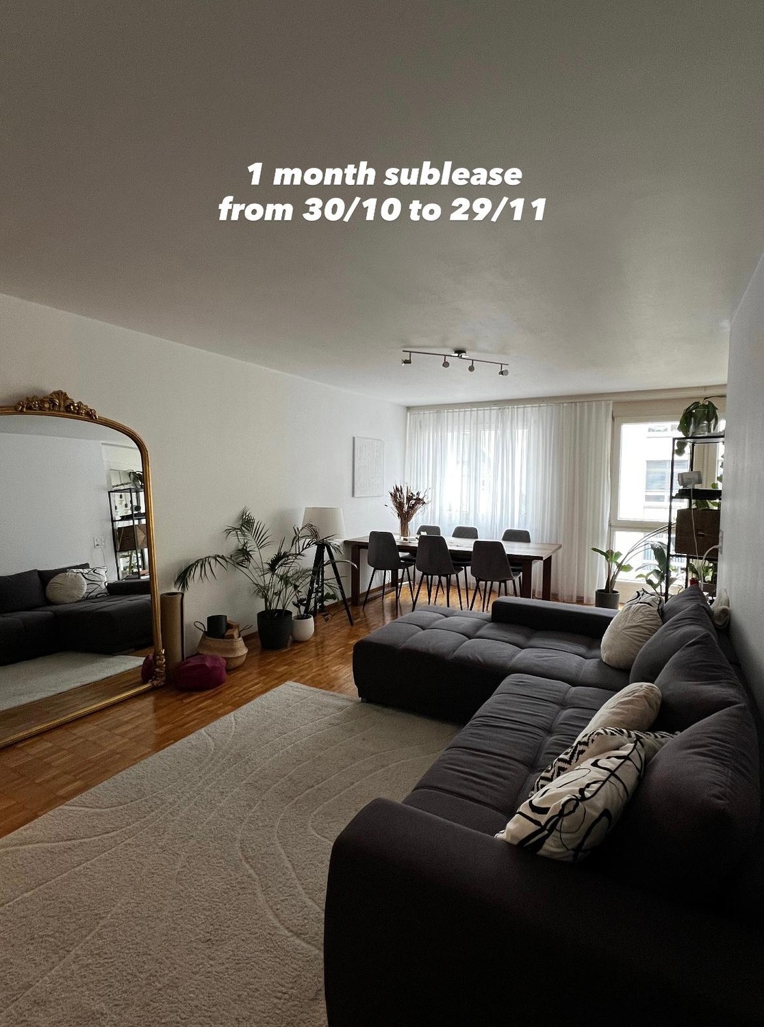 1 ½ rooms apartment