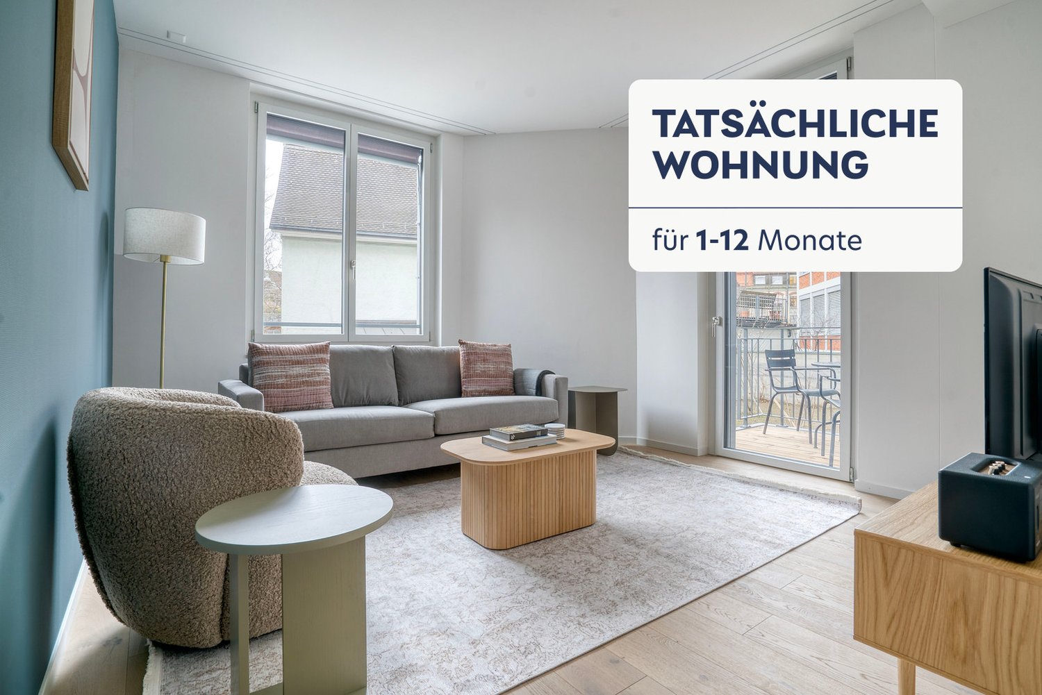 Appartement meublé de 2 ½ pièces