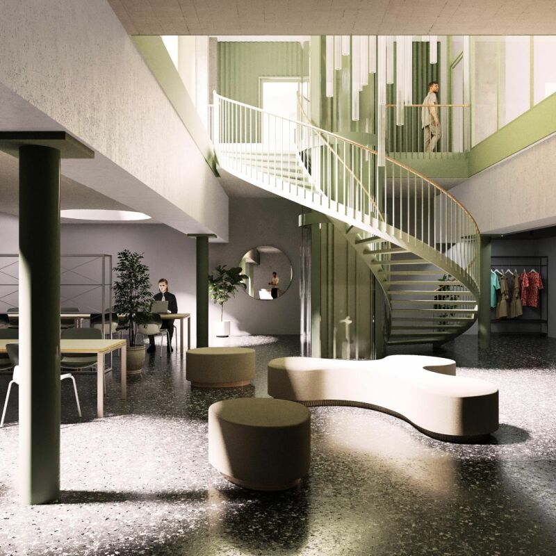 2000m² de bureaux