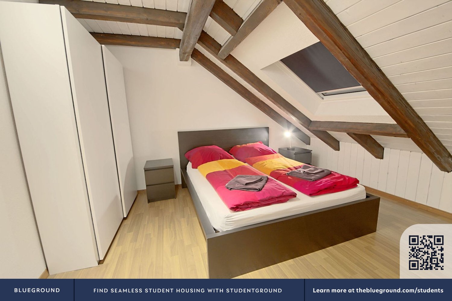 3 rooms furnished flat