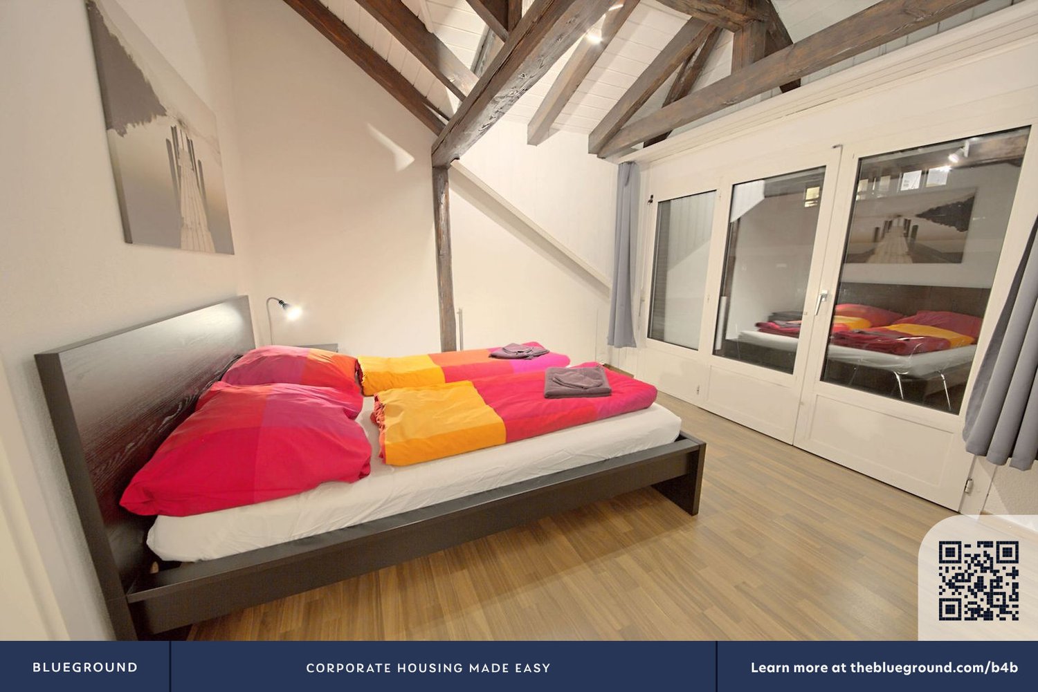 3 rooms furnished flat