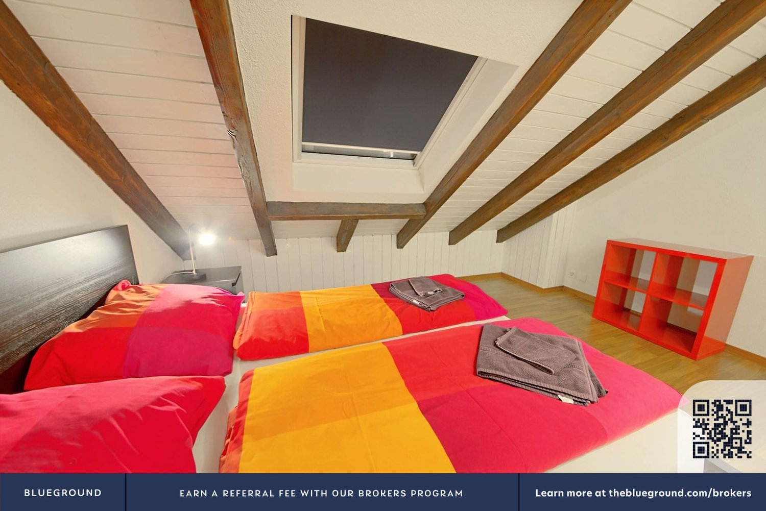 3 rooms furnished flat