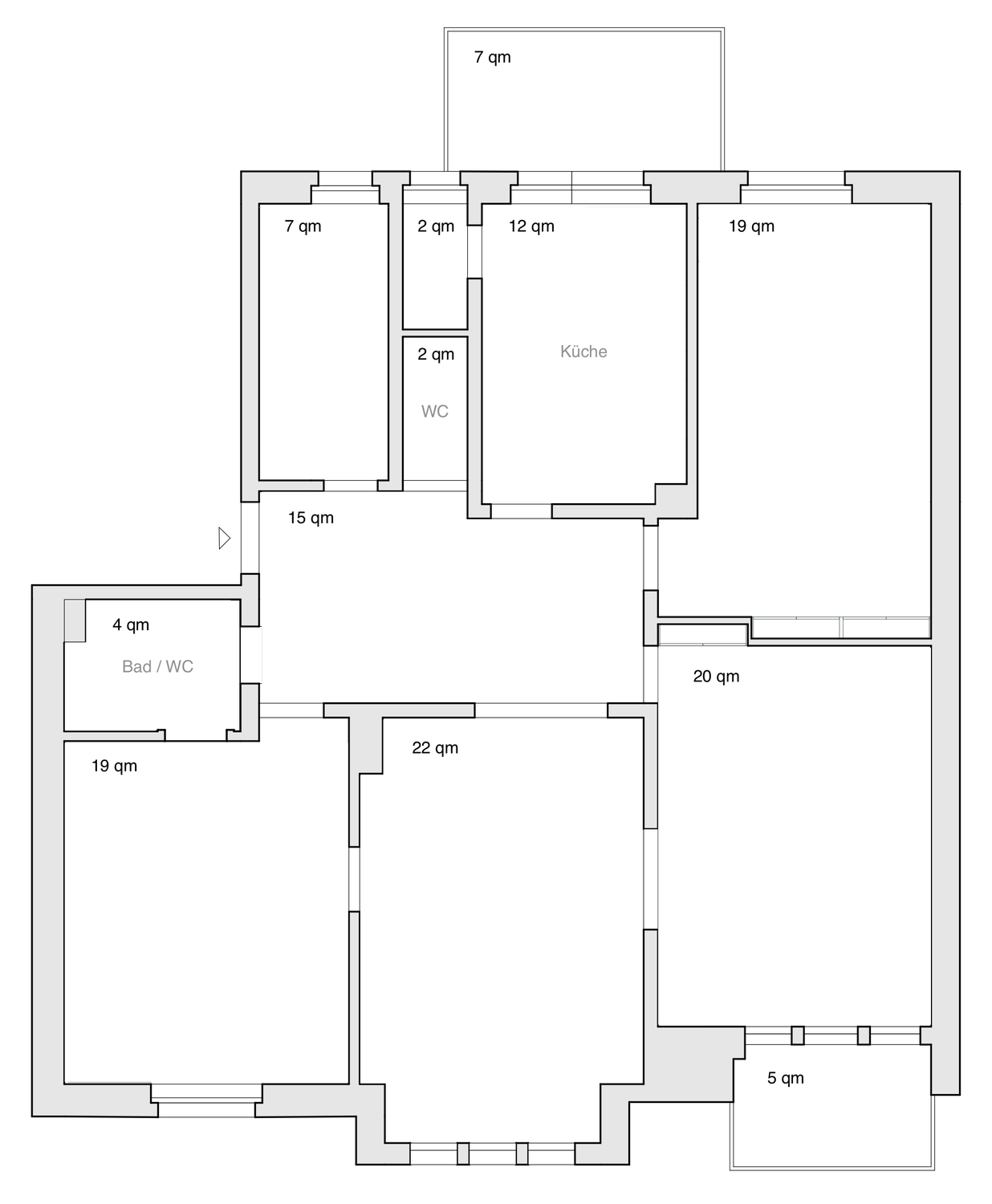 5 rooms apartment, Foto 8 von 8