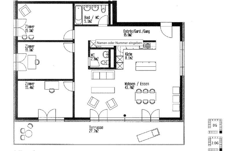 Appartamento arredato di 3 ½ locali, foto 6 di 8
