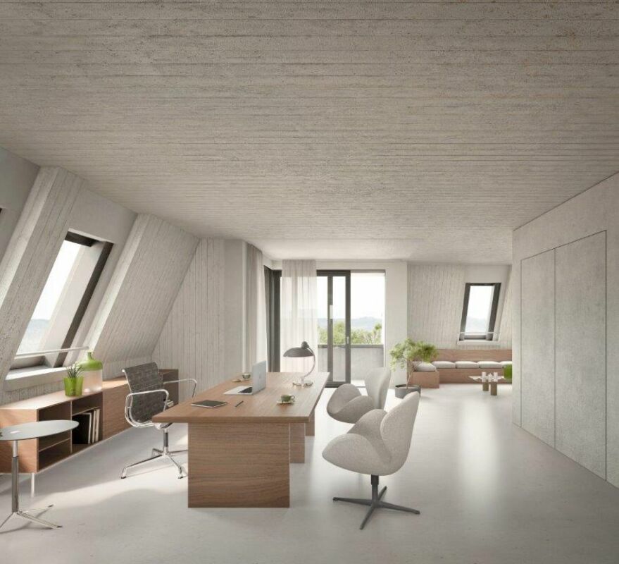 500m² bureau