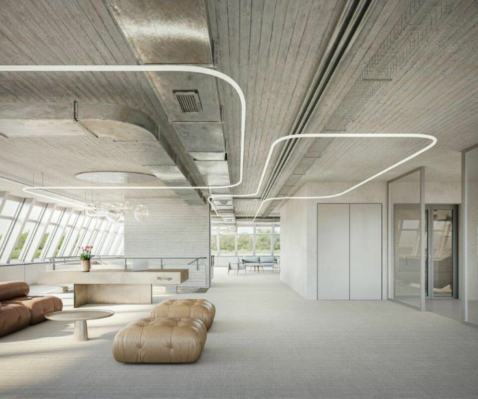 500m² bureau