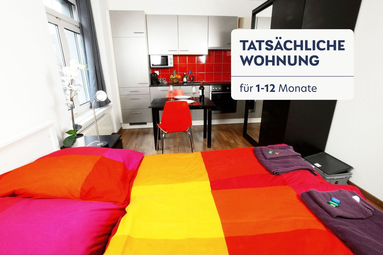 1 room furnished flat, Foto 1 von 10