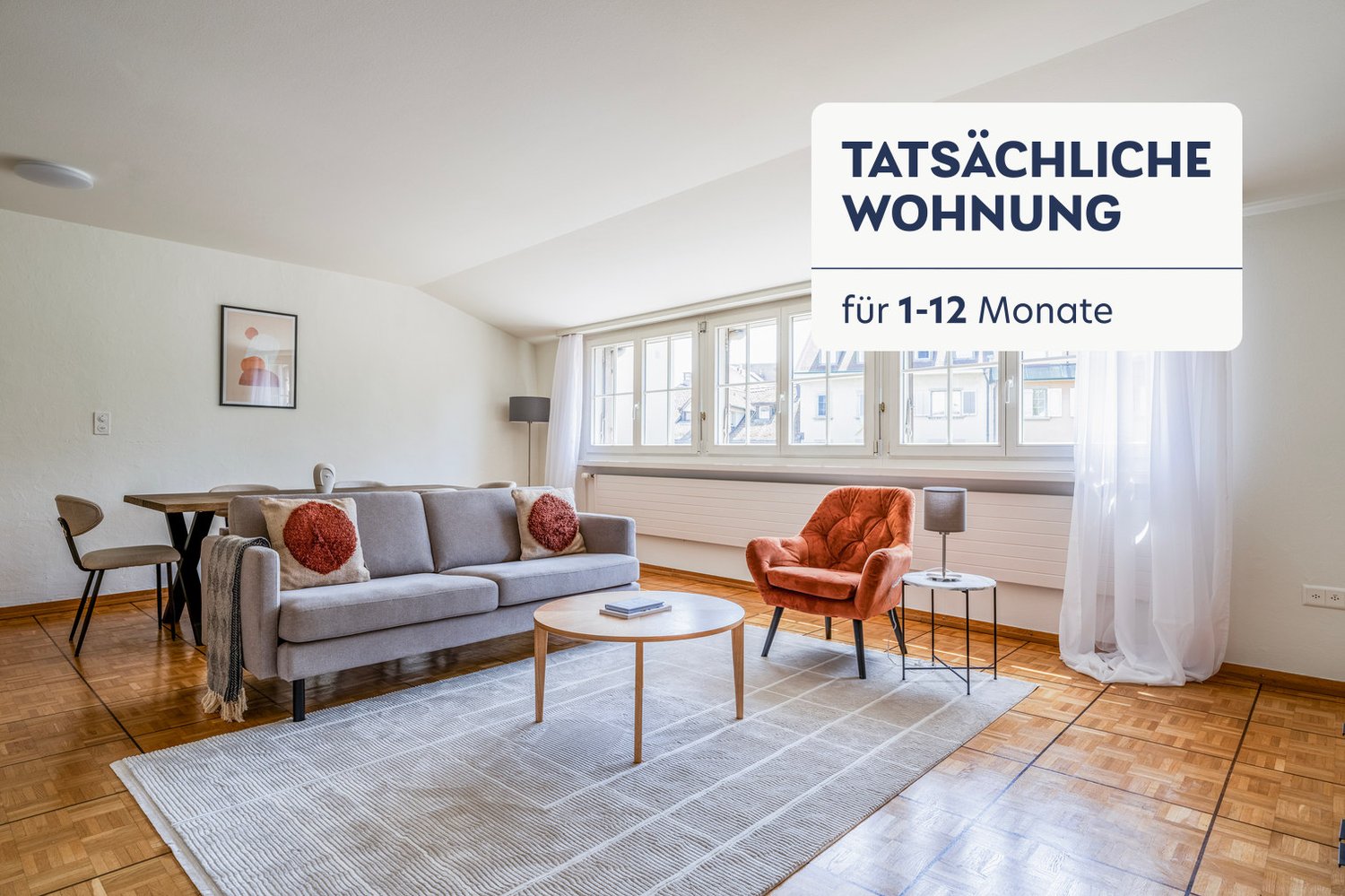 4 ½ rooms furnished flat