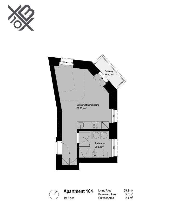 Appartamento di 1 ½ locali, foto 4 di 7