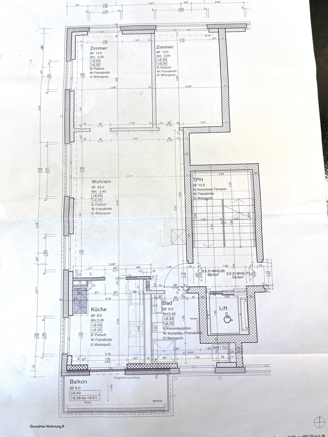 Appartement de 3 ½ pièces