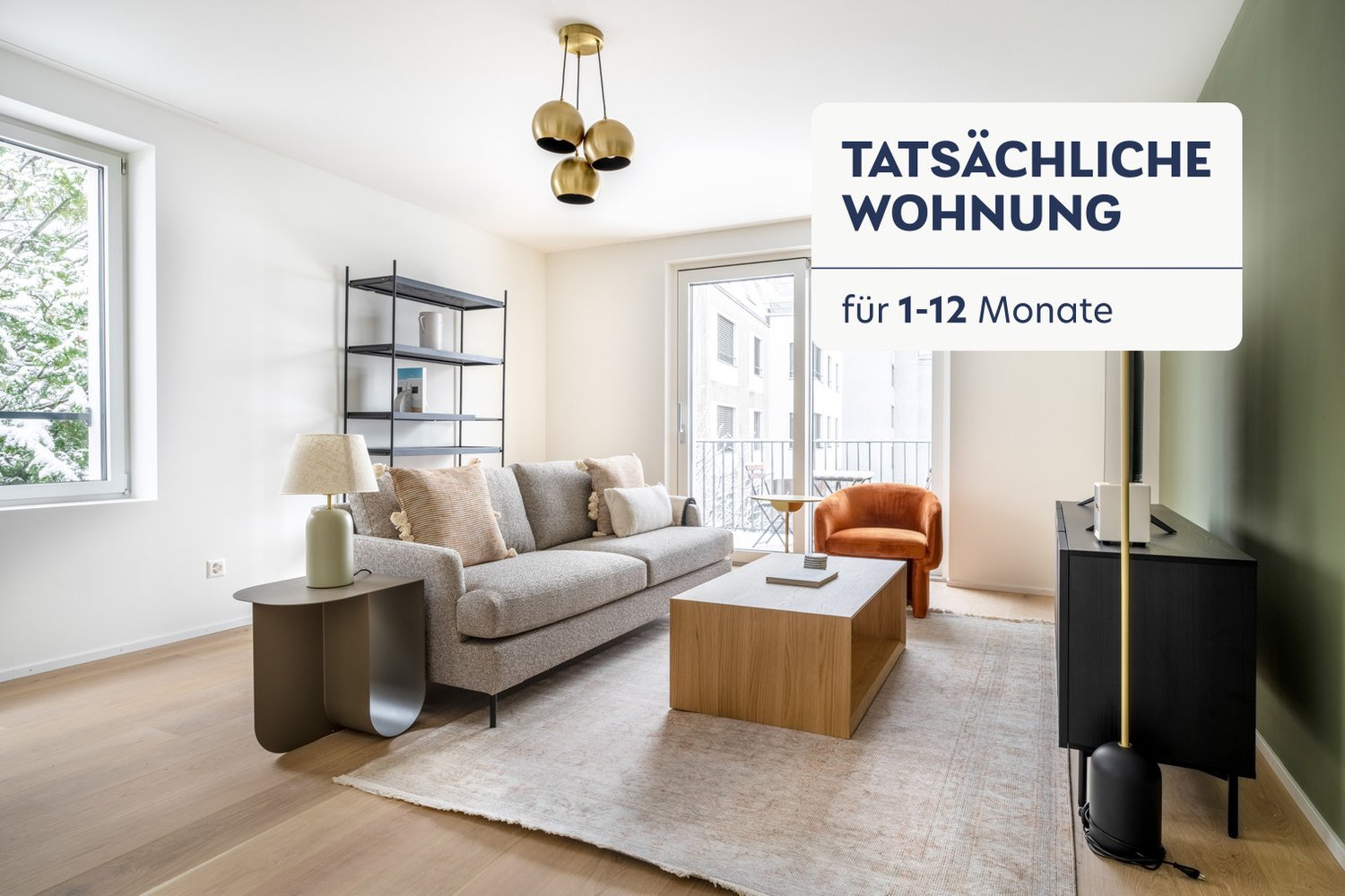 appartamento arredato con 2 ½ locali