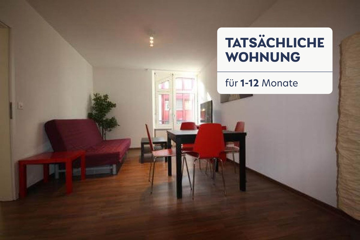 1 rooms furnished flat, Foto 2 von 10