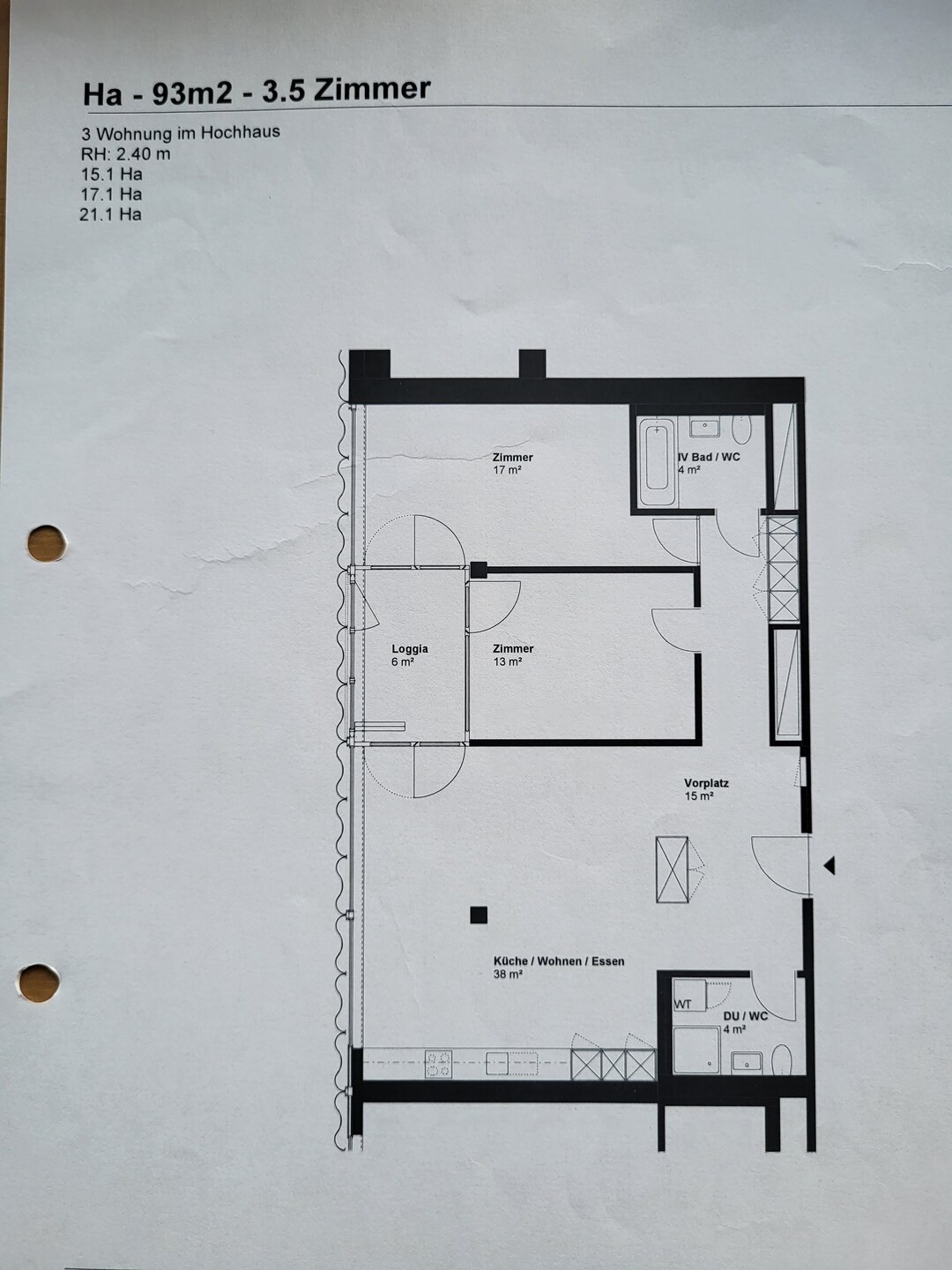 3 ½ Zimmer Wohnung, Foto 7 von 8