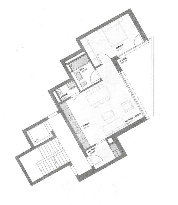 2 ½ rooms apartment, Foto 7 von 8