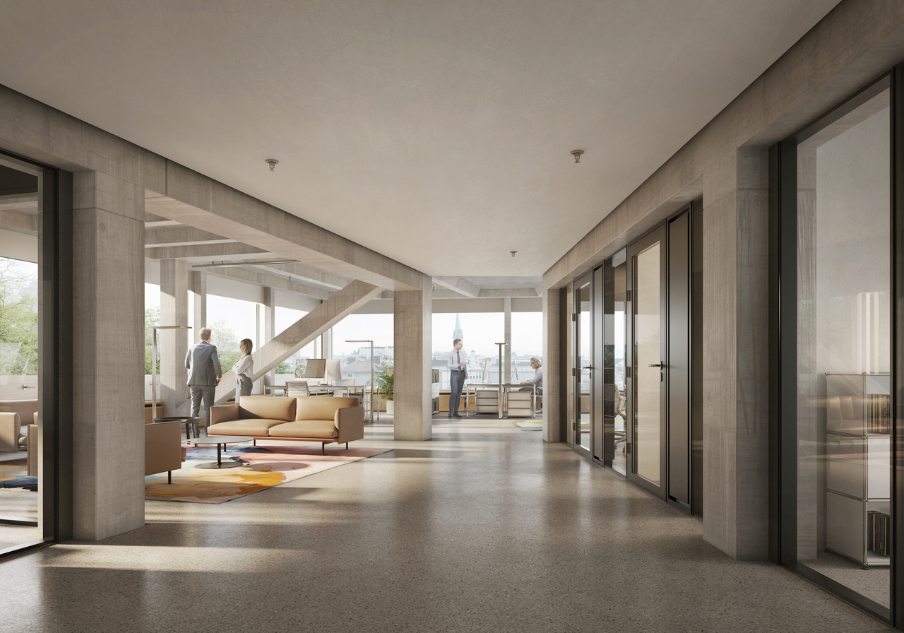 570m² de bureaux