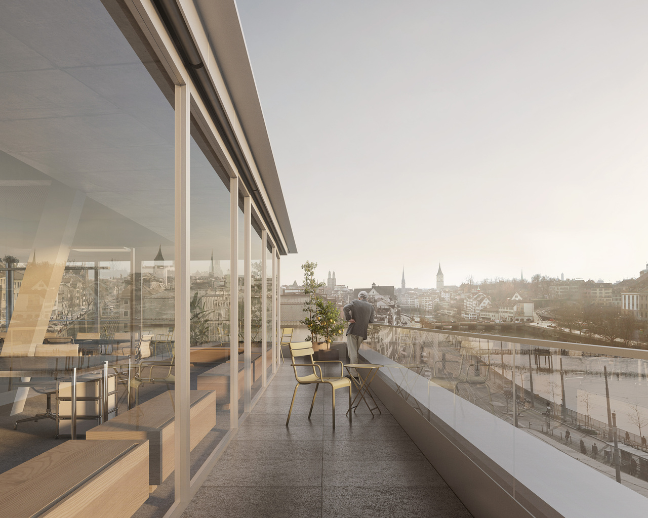 570m² de bureaux