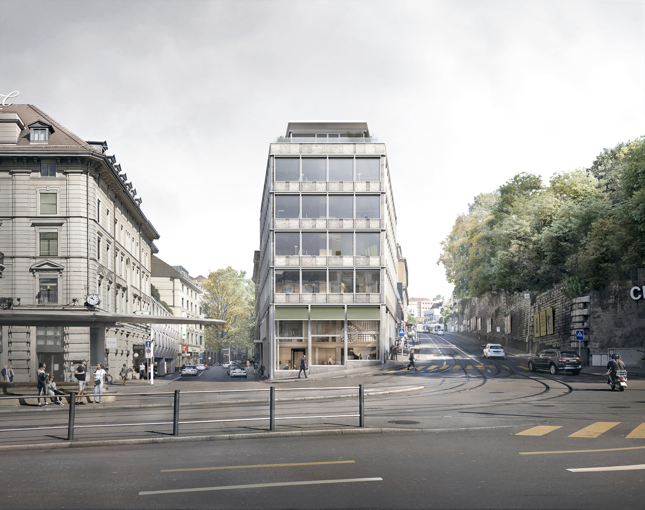 570m² de bureaux