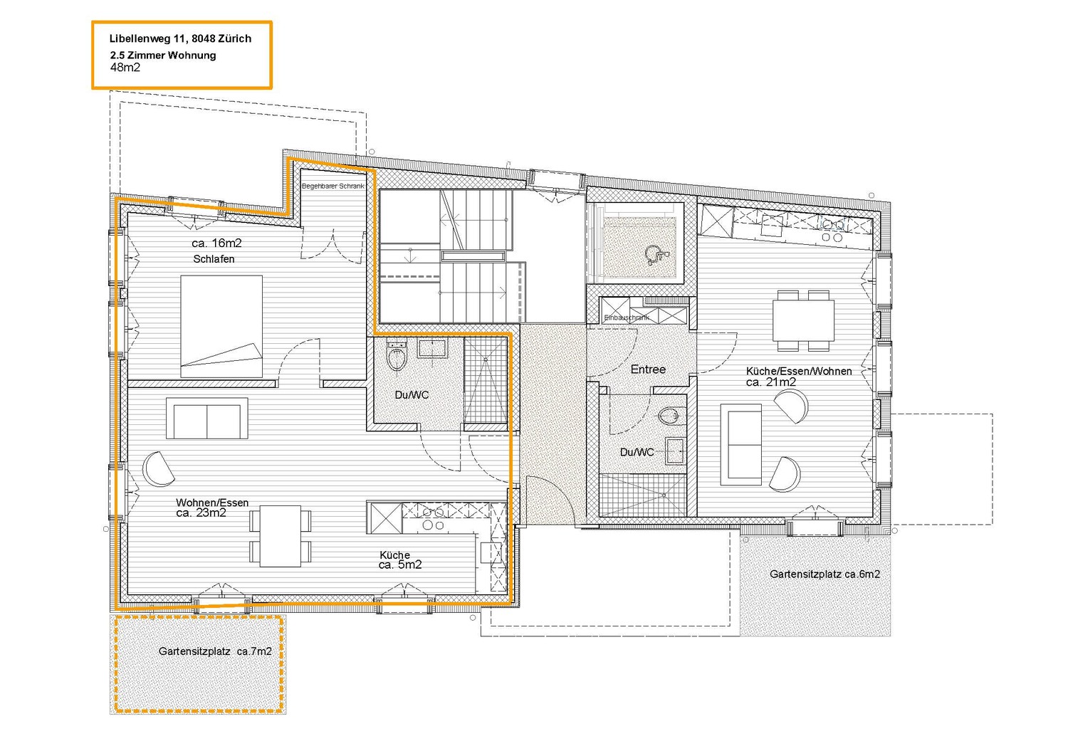 Appartement de 2 ½ pièces
