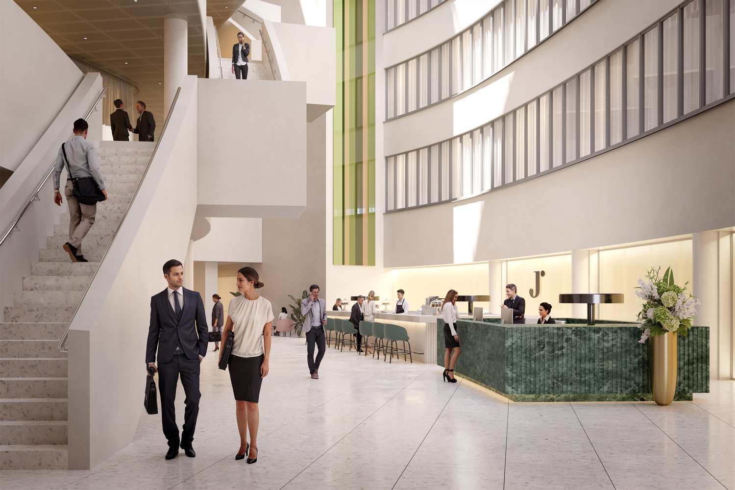 13000m² office