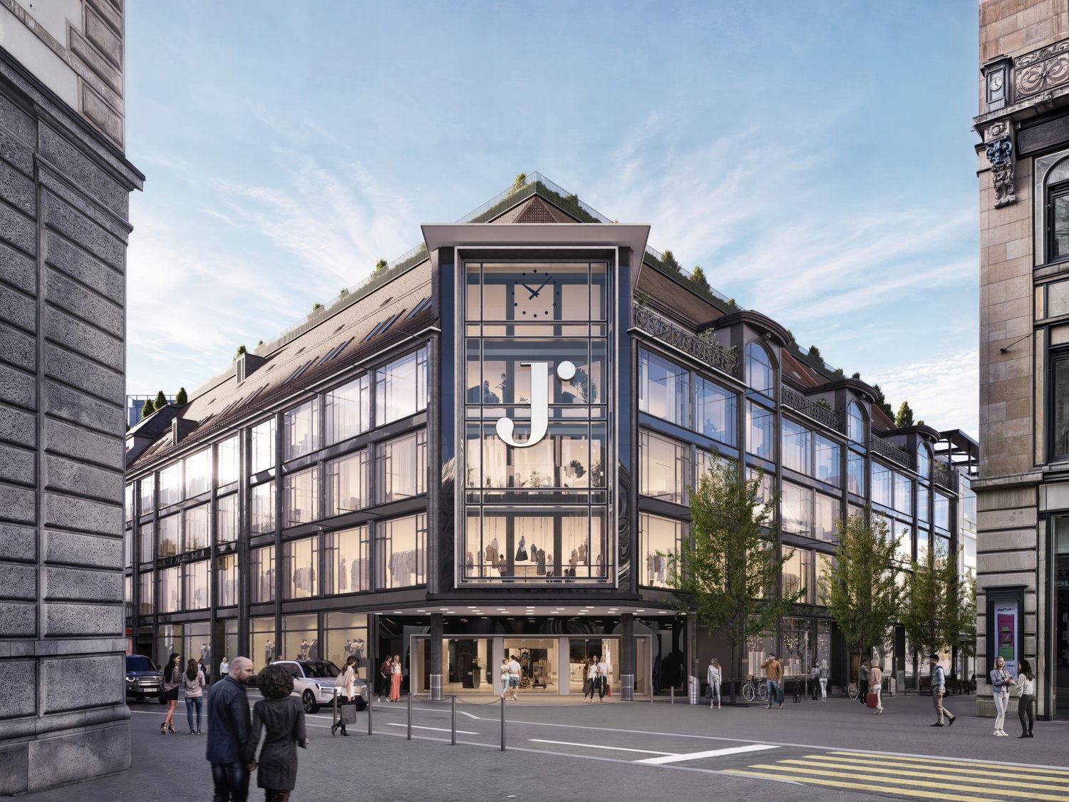 13000m² office