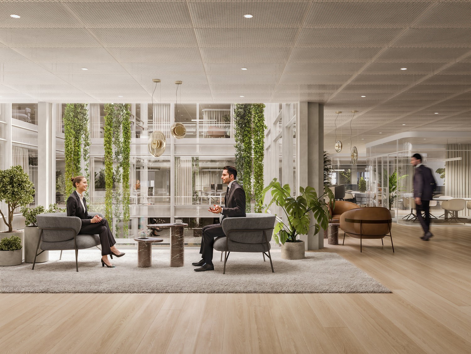13000m² office