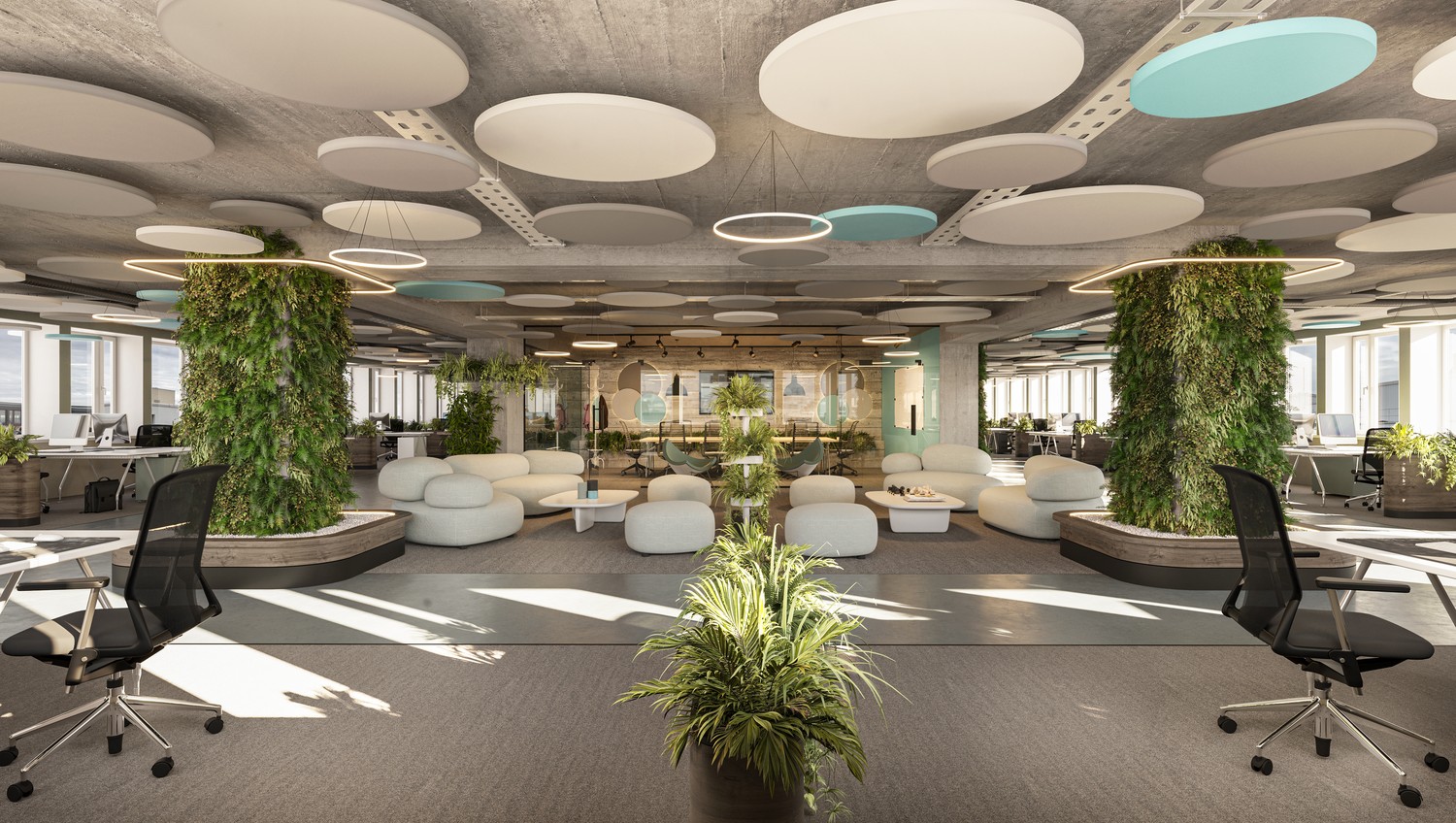 798m² bureau